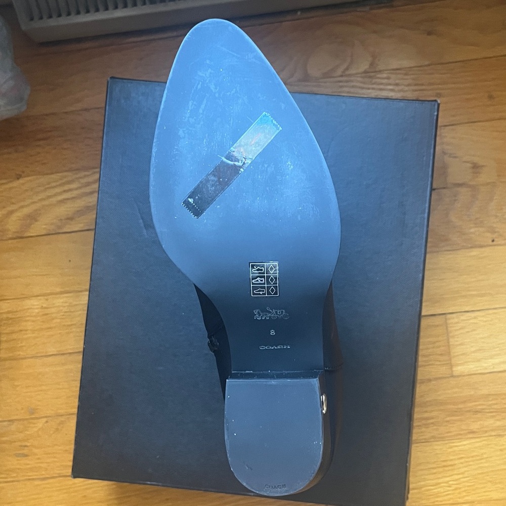 Coach Pacey Leather Bootie - Picture 7 of 11